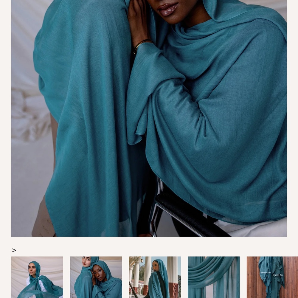 ISO Meadow Tea Vela Hijab